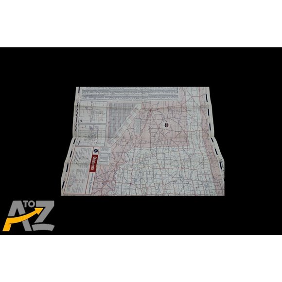 Vintage Standard Oil Company Oklahoma Pocket Travel Road Map - Picture 10 of 11